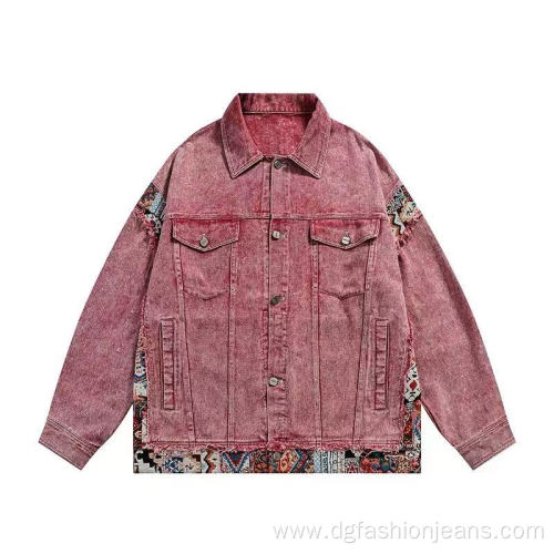 Wholesale OEM Denim Cotton Fabric Jackets